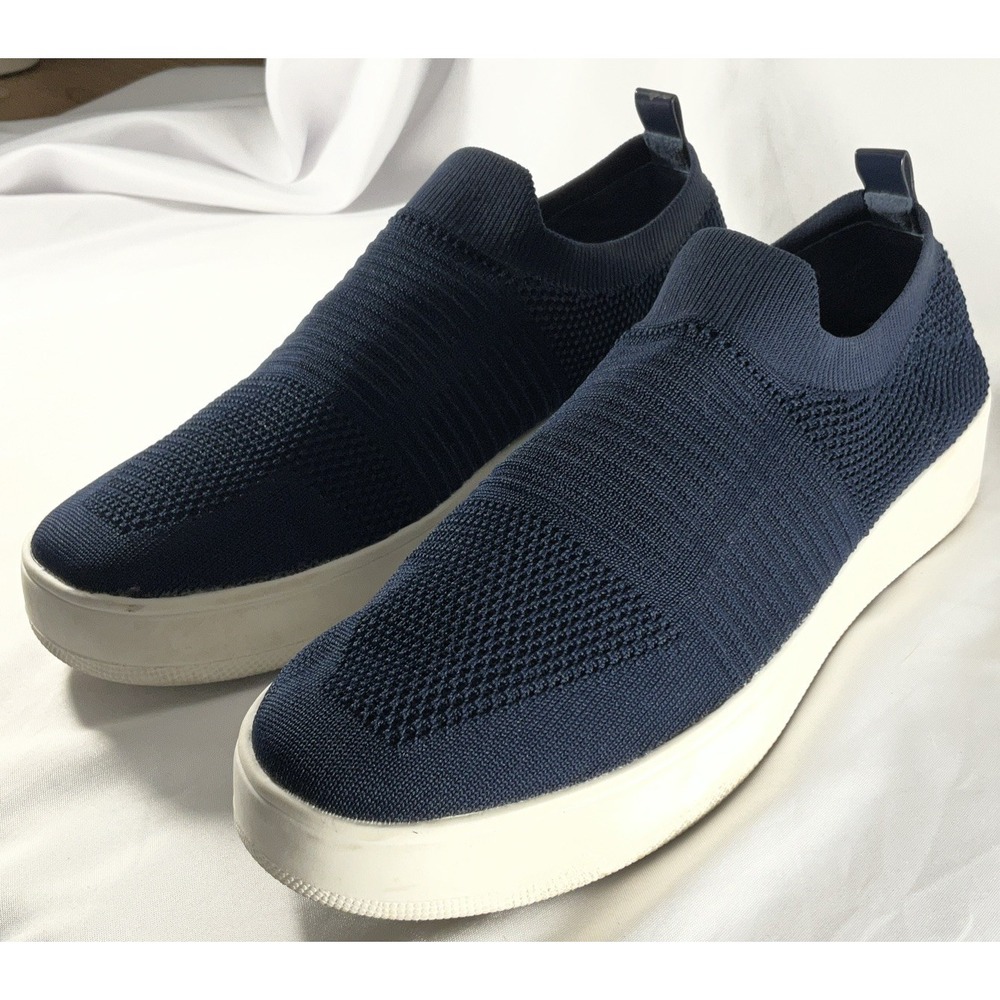 Women's Steve Madden Slip On Blue Comfort Cushion Sneakers Blue Size 10 M